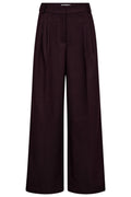 Almira Pleat Pant 31623 | Pflaume | Hosen von Co'couture