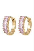 Aimi Earrings | Forgyldt/Lilla | Ørering fra Birdsong