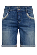 Naomi Salute Shorts Shorts | Mid Blue | Shorts fra Mos Mosh
