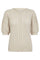 Clarry Pullover 206465 | Sand Melange | Strik fra Freequent