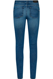 Jade Knitted Jeans | Dark Blue | Jeans fra Mos Mosh