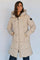 Nova Square Down Coat  | Feather Gray | Jakke fra Mos Mosh