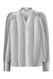 Olly V-Shirt 35970 | Off white | Bluse fra Co'couture