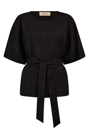 Pie Bellevue Blouse | Black | Bluse fra Mos Mosh
