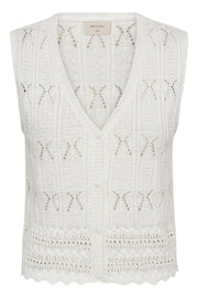 Fraya Waistcoat 206067 | Brilliant White | Jakke fra Freequent