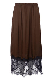Isabella Skirt | Coffee | Nederdel fra Black Colour