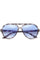 Aviator shape | Blue / Havana | Solbriller fra Okkia