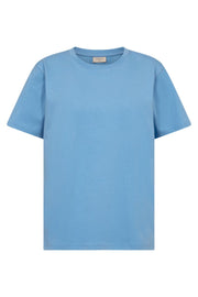Hanneh Tee | Della Robbia Blue | T-shirt fra Freequent