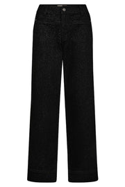 Soey Shimmer Jeans Regular | Black | Jeans fra Mos Mosh