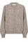 Louisa Cardigan 204845 | Desert Taupe Melange | Cardigan fra Freequent