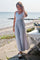 Savani Stripe Dress | Light Blue | Kjole fra Neo Noir