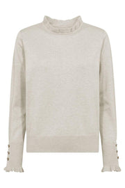 Katie Pullover 205095 | Moonbeam Melange | Strik fra Freequent