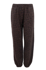 Dea Sweat Pant | Dark Leopard | Bukser fra Black Colour