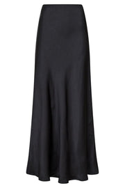Vicky Heavy Sateen Skirt 159588 | Black | Nederdel fra Neo Noir
