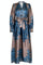 Nova Paisley Border Dress 160958 | Blue | Kjole fra Neo Noir