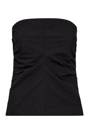 Acasia Corsage Top 43021 | Black | T-Shirt fra Co'couture