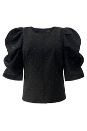 Winnie Blouse | Black Diamond | Bluse fra Liberté