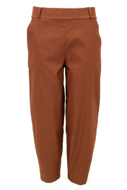 Beverly Barrel Pant | Camel | Bukser fra Black Colour