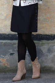 Olivia Skirt 2817 | Black | Nederdel fra Prepair