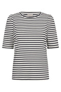Eloisel Tee 206411 | Star Off-White W. Black | T-Shirt von Freequent