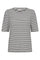 Eloisel Tee 206411 | Star Off-White W. Black | T-Shirt fra Freequent