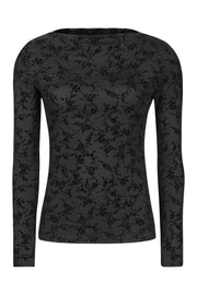 SRTalula Boatneck Top | Black | Top fra Soft Rebels