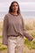 Soft Striped Long Sleeve | Brown