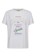 Raft O-SS Tee | White | T-Shirt fra Mos Mosh – nedsat