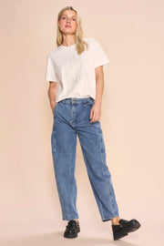 Asa O-Ss Tee | Sea Salt | T-shirt fra Mos Mosh