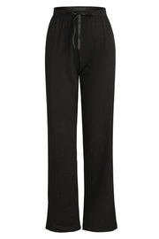 Alma Wide Pants | Black Black Simili | Bukser fra Liberté