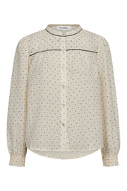 Francisca Dot Shirt 35710 | Off white | Bluse fra Co'couture