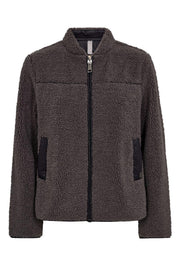 Rowe Teddy Jacket  | Magnet | Jakke fra Mos Mosh
