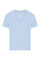 Ghana V-neck S/S t-shirt | Sea Breeze | T-Shirt fra Gustav