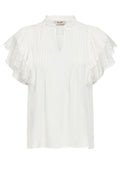 Wea Flowish Blouse | Ecru | Bluse fra Mos Mosh – nedsat