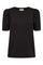 Fenja Tee Puff 208286 | Black | T-Shirt fra Freequent