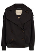 Zabi Trench Bomberjacke | Schwarz | Jacke von Mos Mosh