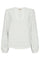 Elin Blouse 207315 | Star Off-White W. Black | Bluse fra Freequent