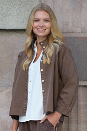 Figga Blouse 2810 | Cappuccino | Bluse fra Prepair