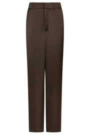 Emmett Heavy Sateen Pants | Dark Brown | Bukser fra Neo Noir