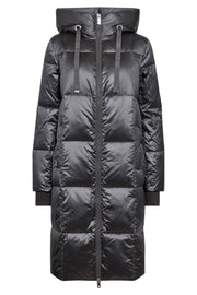 Nova Metallic Down Jacket | Dark Grey | Jakke fra Mos Mosh