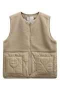 Amra Waistcoat 207536 | Silver Mink | Vest fra Freequent – nedsat