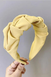 Delicate Knots | Yellow | Hårbøjle fra By Timm