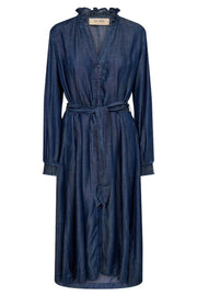 Bey Dow Dress | Salute Navy | Kjole fra Mos Mosh