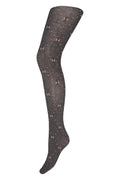 Heavy Logo 200Den | Schwarz | Strumpfhose von Hype The Detail