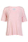 Ulla Ss Vneck Tshirt | Light Rose | T-shirt fra Liberté