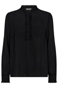 Reta Sez Blouse  | Black | Bluse fra Mos Mosh