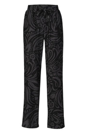 Alma Wide Pants | Dark Grey Black Tia | Bukser fra Liberté