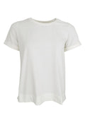 May SS Tee | Off White | T-Shirt fra Black Colour