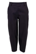 Beverly Barrel Pant | Black | Bukser fra Black Colour