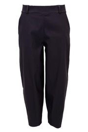 Beverly Barrel Pant | Black | Bukser fra Black Colour
